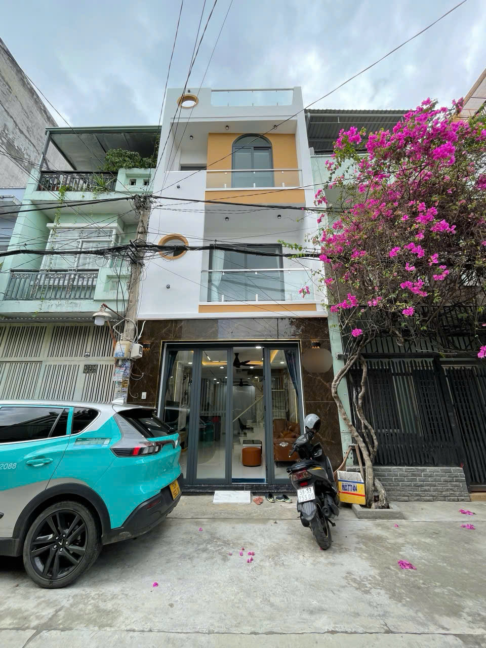 BÁN NHÀ HẺM XE HƠI ĐƯỜNG SỐ 6 P. BÌNH HƯNG HÒA - 4X12M - TRỆT 2 LẦU - GIÁ 6 TỶ