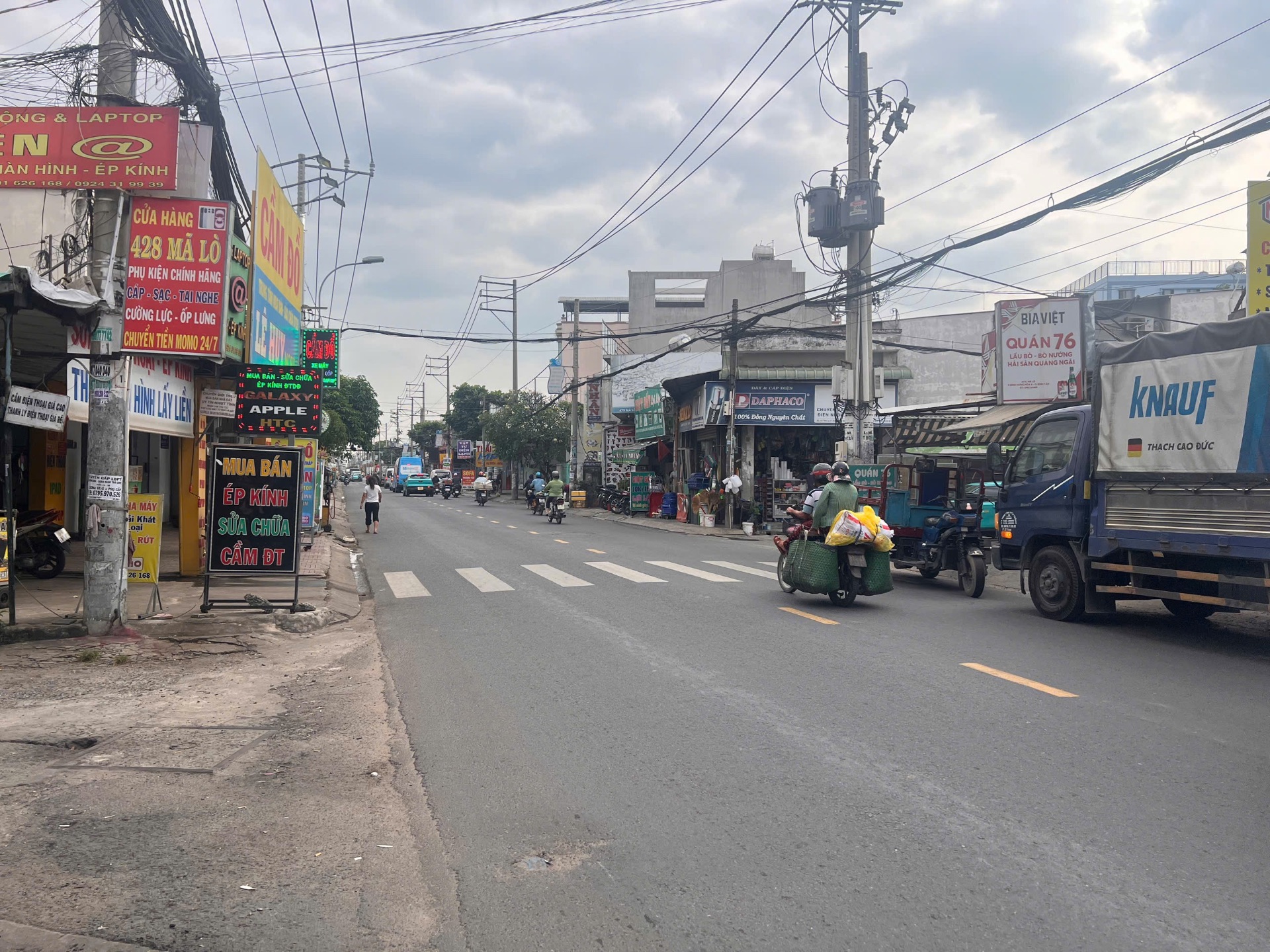 BÁN NHÀ MẶT TIỀN KINH DOANH ĐƯỜNG MÃ LÒ – BÌNH TÂN • Diện tích: 4 × 28m (TDT: 66.8m²)