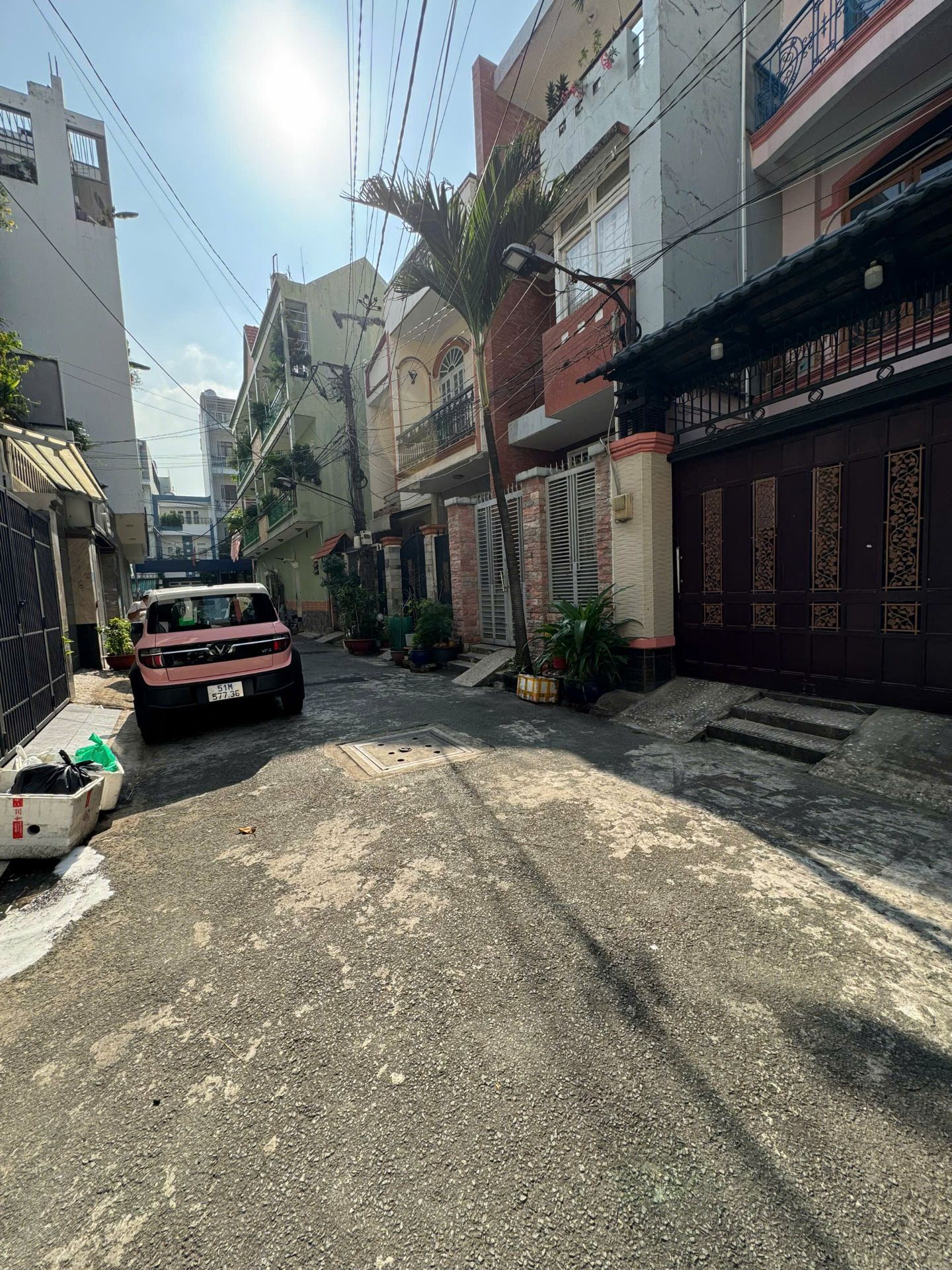 BÁN NHÀ HẼM THẲNG 1/ ĐƯỜNG NGUYỄN VĂN TỐ ( 6,5X18M) HẬU 9M, 2 LẦU,SÂN THƯỢNG