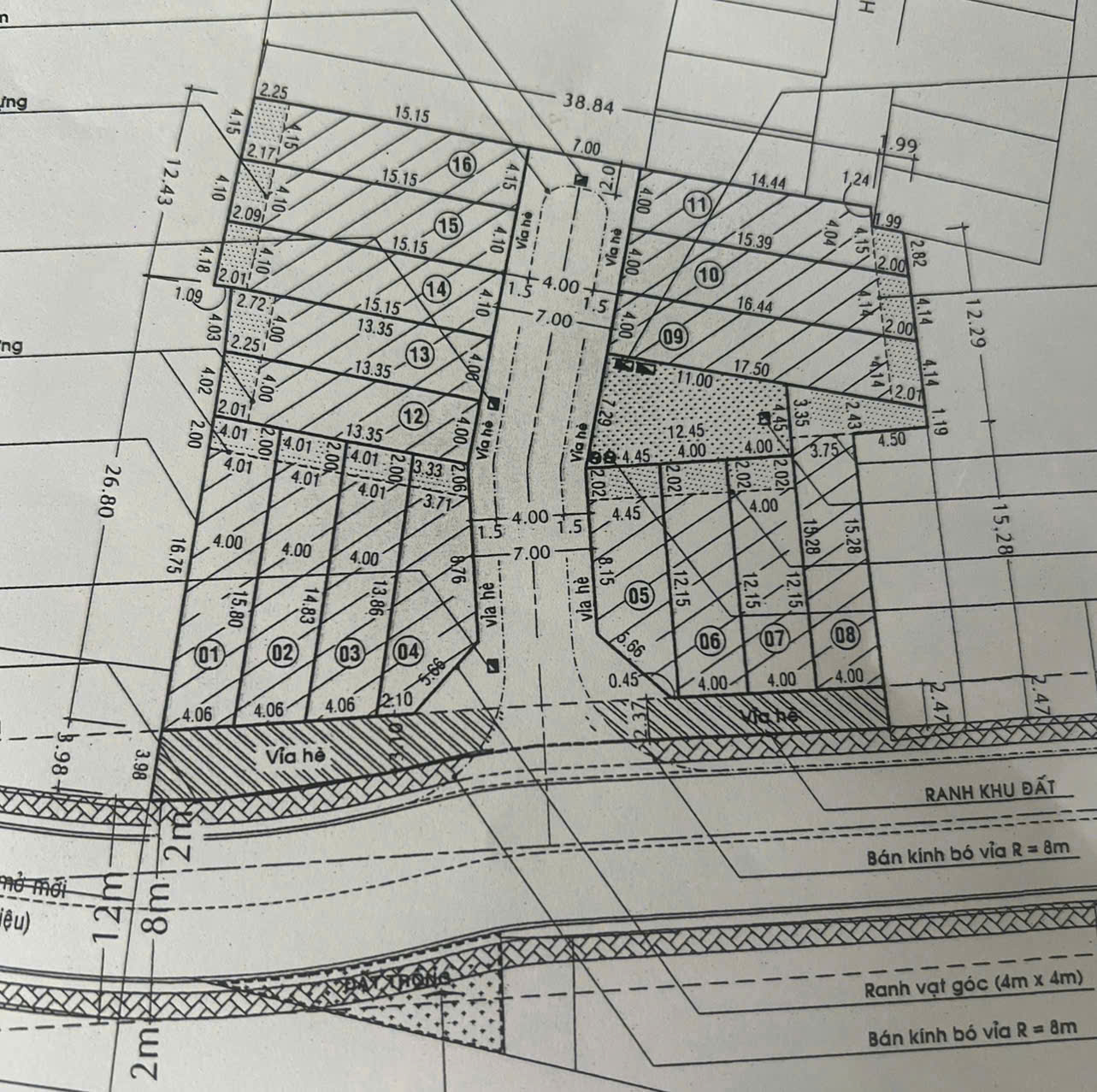 Bán đất khu phân lô mặt tiền hẽm 87 Tô Hiệu rộng 10m thông .Giá 7,35 tỷ/ lô - P Hiệp Tân,Q Tân Phú