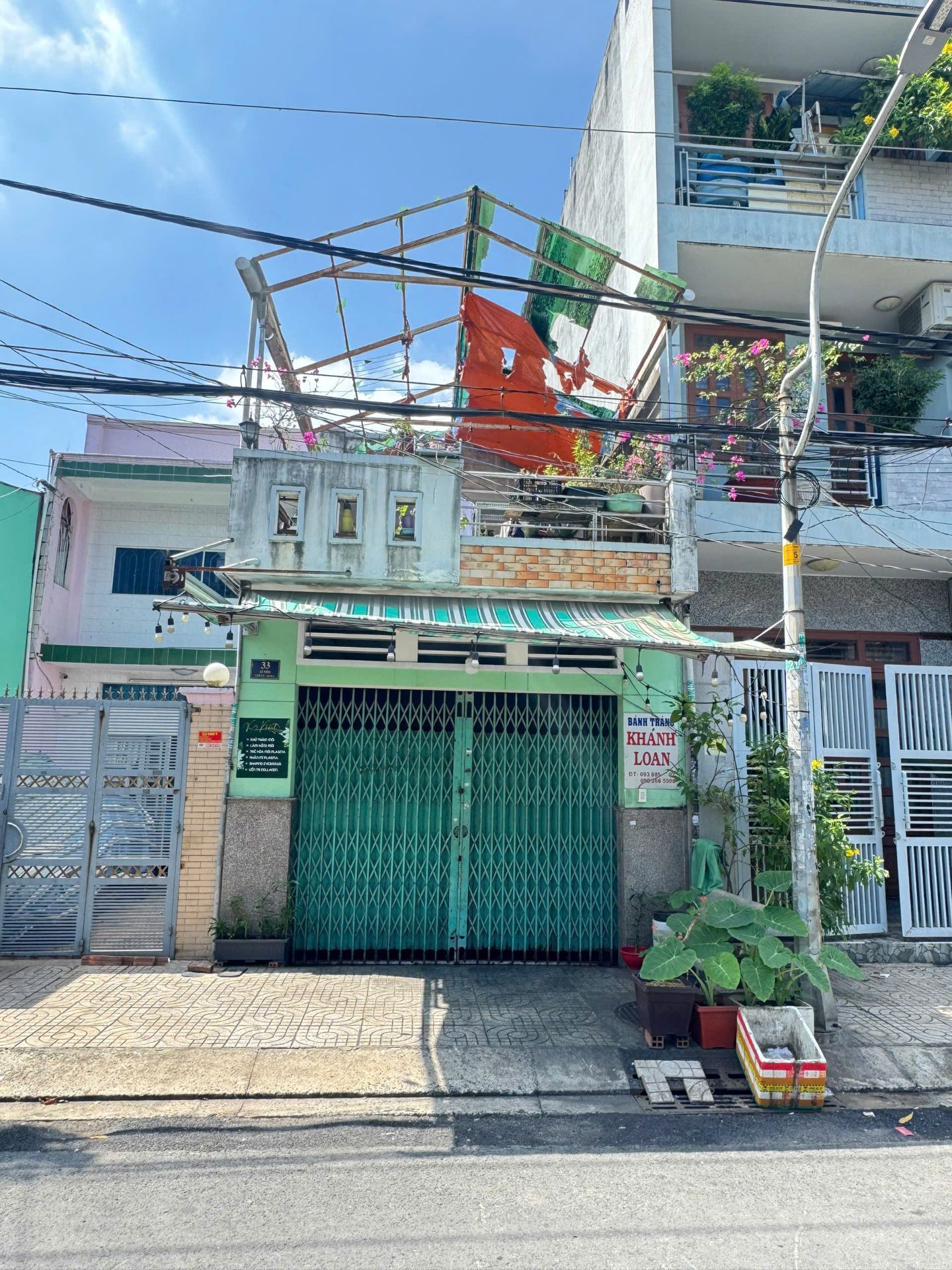 Bán nhà MT Đường Lê Niệm ( 4x19,85m) 1 lửng. Giá 9,5 tỷ