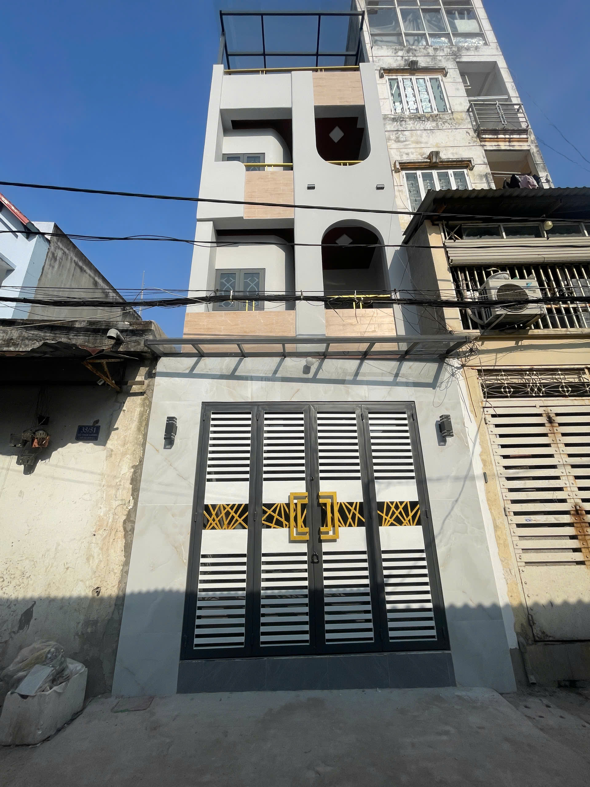 Nhà mới 100% Giá 8,5 tỷ Hẻm oto 5m, Đường Đỗ Thừa Luông - Phường Tân Quý [ 3,5 Tầng - 4x17m ]