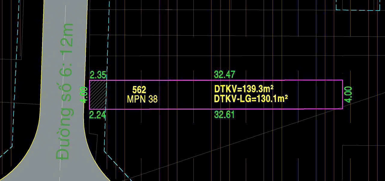 🔥BÁN NHÀ mặt tiền ĐƯỜNG SỐ 6 ngay 4 xã– DT 4×35M – CẤP 4 – ĐƯỜNG 8M – GIÁ 8,8 TỶ TL