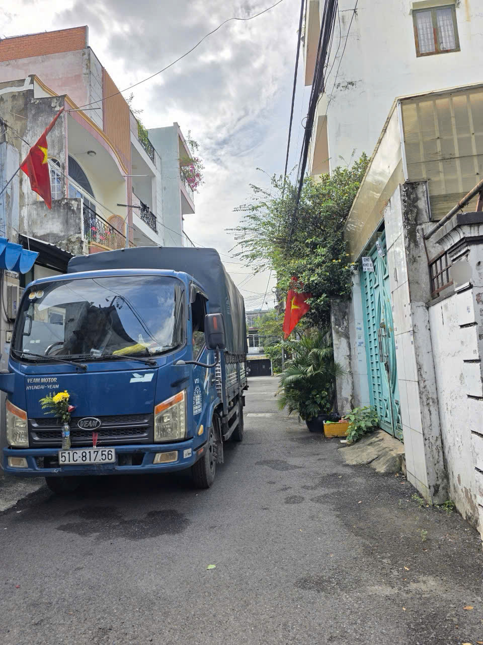 Nhà hẻm xe hơi gần đường Thạch Lam P Phú Thạnh DT 4mx20m c4 giá 7,3 tỷ tl