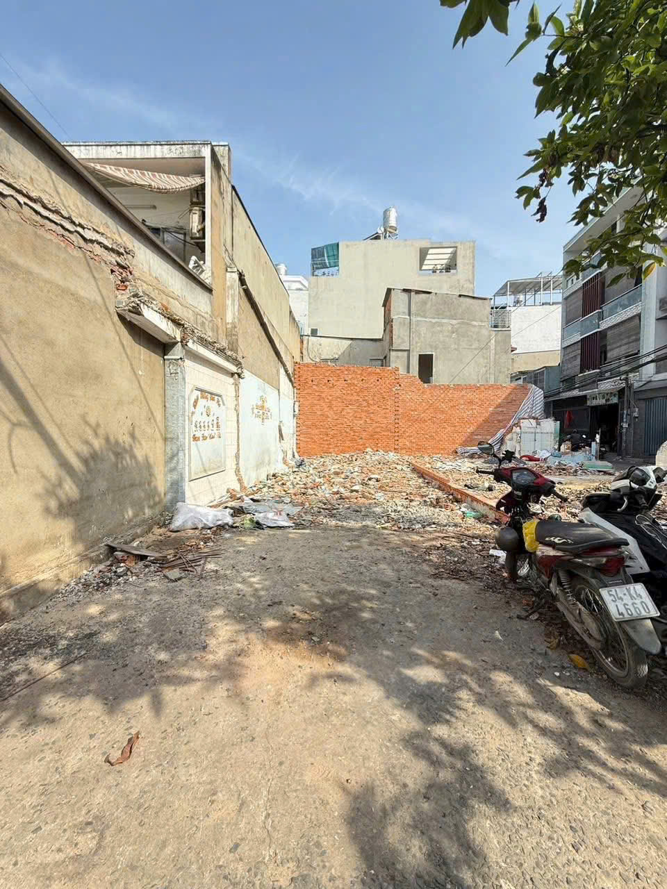 BÁN LÔ ĐẤT HẺM 8M THÔNG ĐƯỜNG TÂN KỲ TÂN QUÝ - GẦN AEON TÂN PHÚ - 4.7 X 15M - GIÁ 6 TỶ