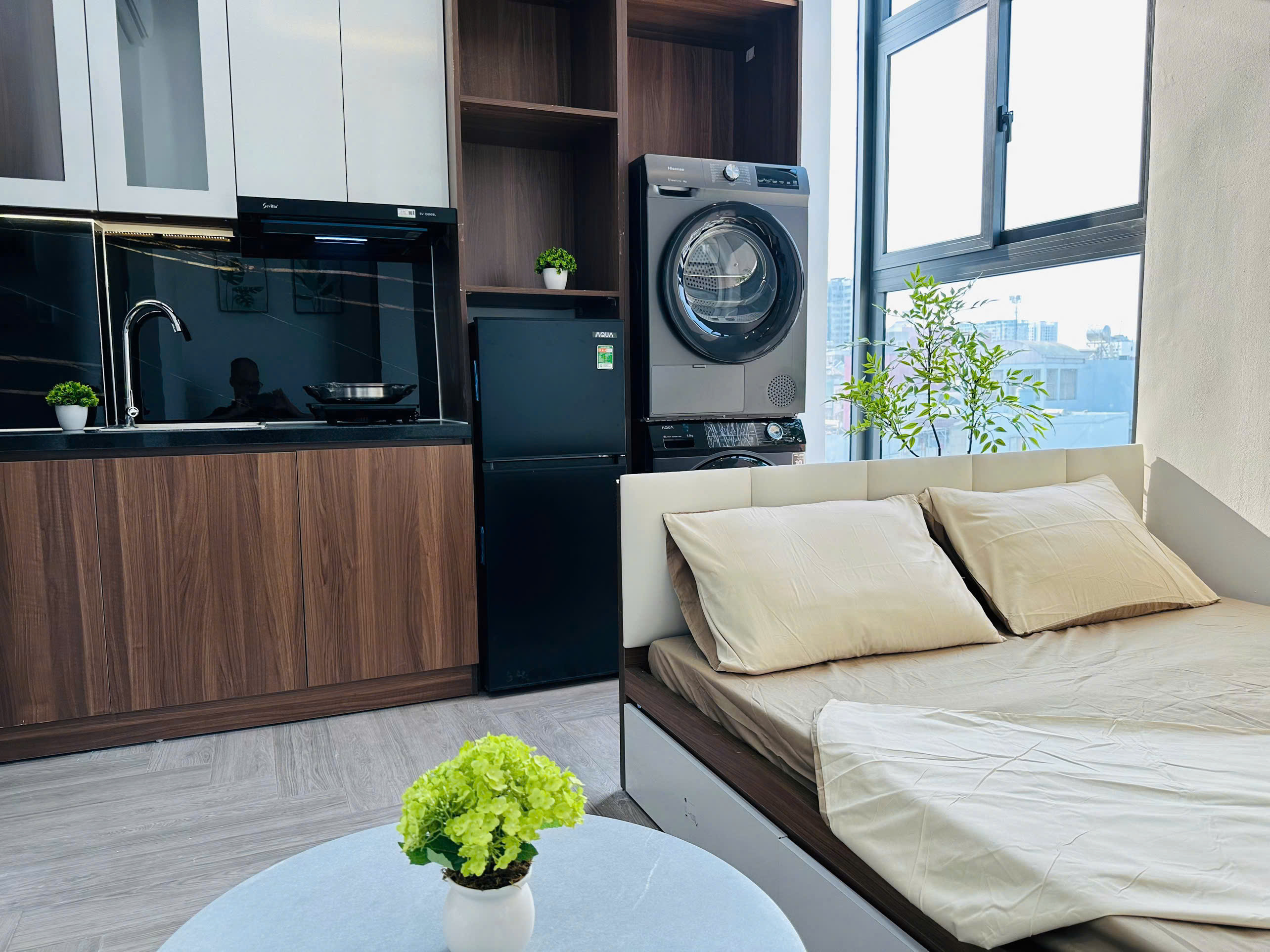 Bán Nhà 4 Tầng 1 Lửng (căn đôi) DT: 4x13m Hẻm 2/ Đường Lương Thế Vinh, P. Tân Thới Hòa, Giá: 10.95