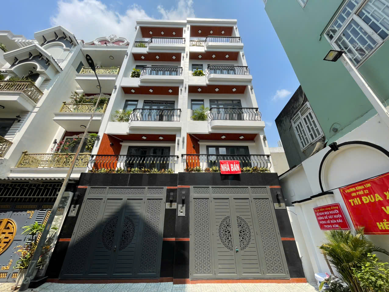 BÁN NHÀ PHỐ XÂY 4,5 TẤM THIẾT KẾ MẪU HIỆN ĐẠI XÂY LỆCH TẦNG ĐƯỜNG LIÊN KHU 4-5 - 4X15M - GIÁ 6,8 TỶ