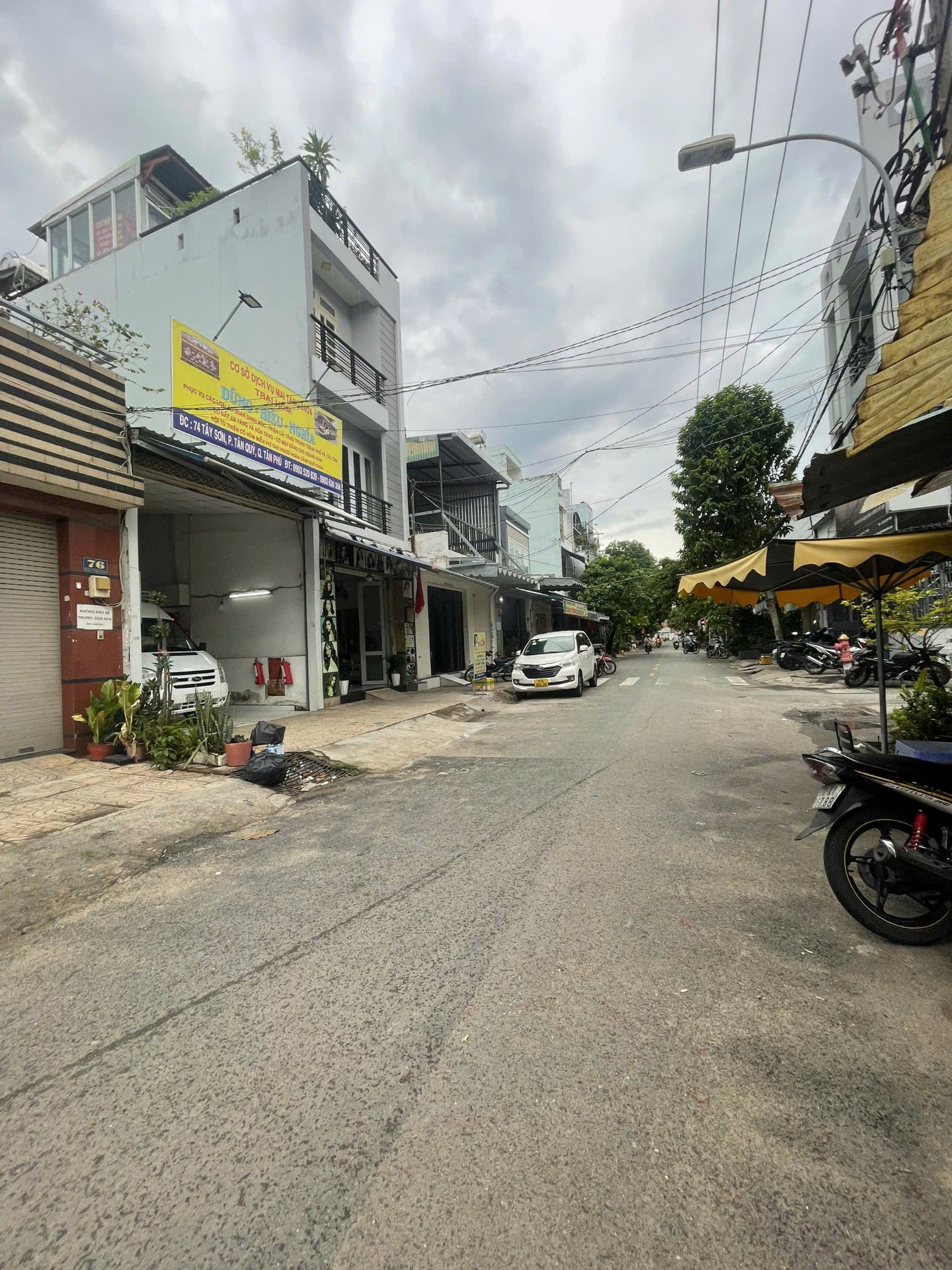 ✅ MT đường Tây Sơn (Tân Phú): DT 4x19m, 3 lầu, giá 8.5 tỷ