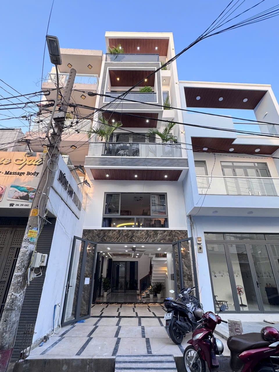 BÁN NHÀ MẶT TIỀN ĐƯỜNG SỐ 5A NGAY CÔNG VIÊN CẦU TRẮNG GIÁP TÂN PHÚ - 4,5X16M - 5 TẦNG - GIÁ 8,9 TỶ