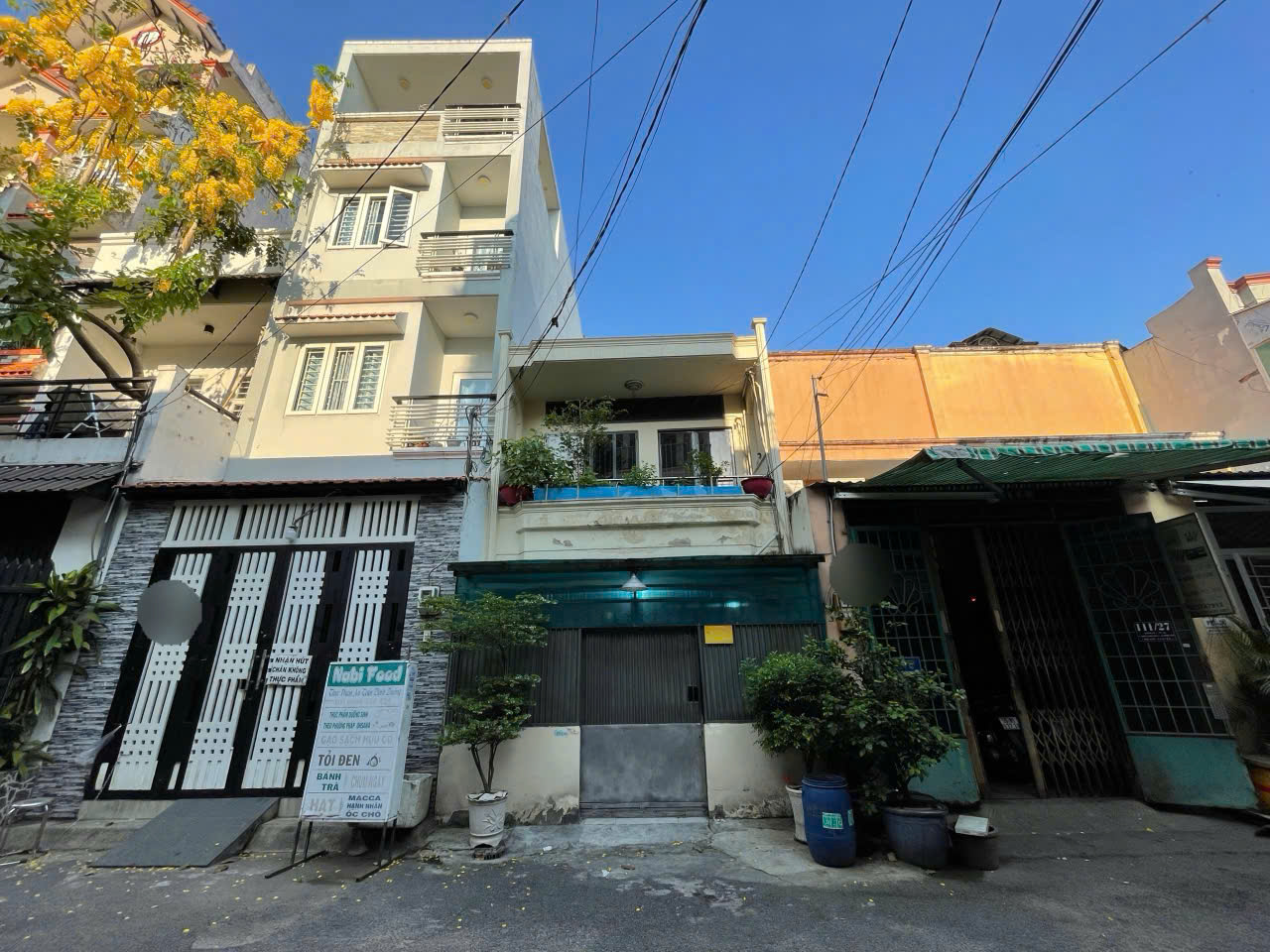 BÁN NHÀ HẺM 8M THÔNG ĐƯỜNG SỐ 1 BÌNH LONG, VĂN CAO - 4X16,5M - TRỆT 1 LẦU - GIÁ 6.75 TỶ