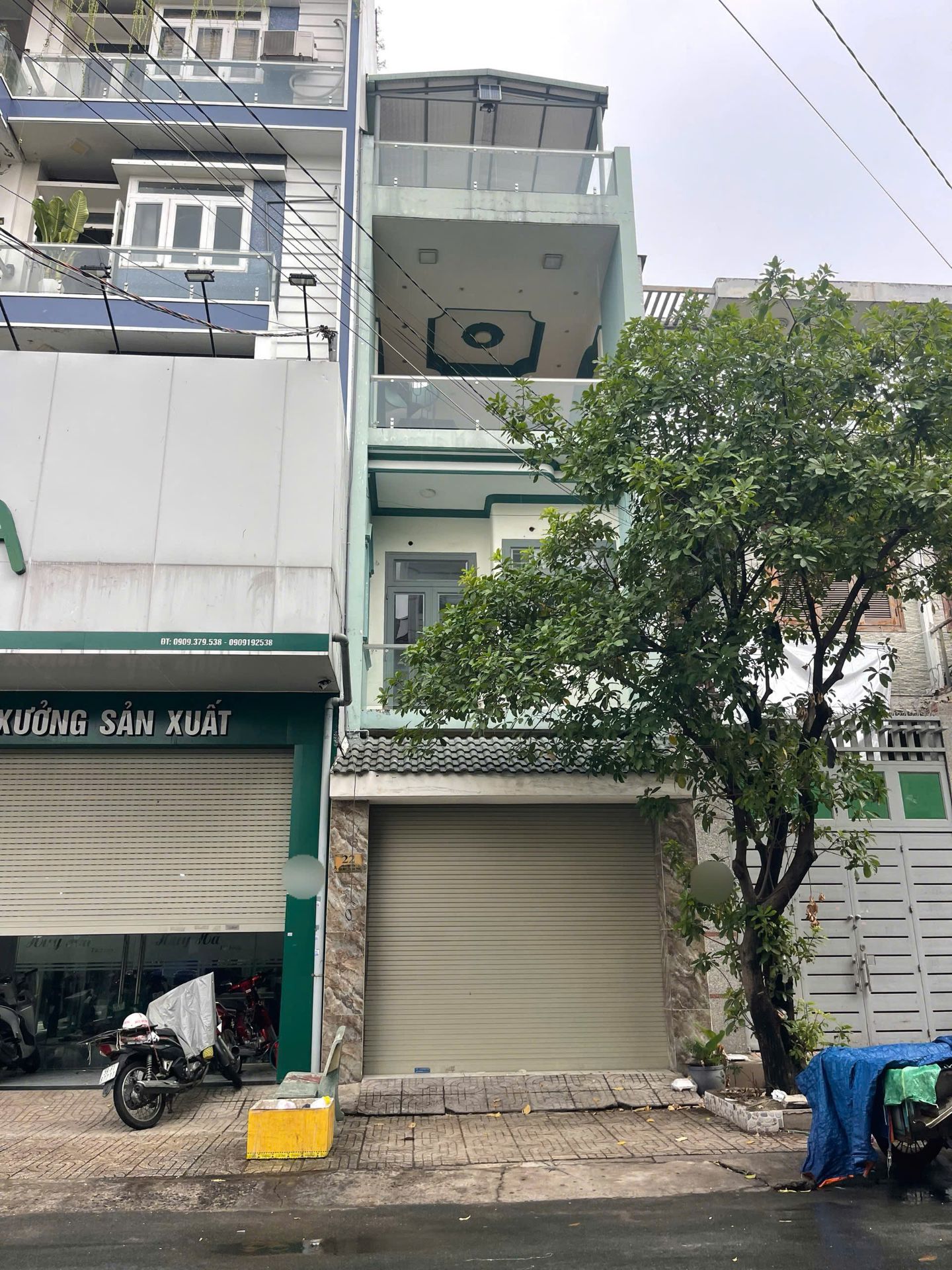 Bán nhà 3,5 Tầng 90m2 / 4x22m Giá 11,5 tỷ đường Võ Công Tồn quận Tân Phú ngay chợ Tân Hương