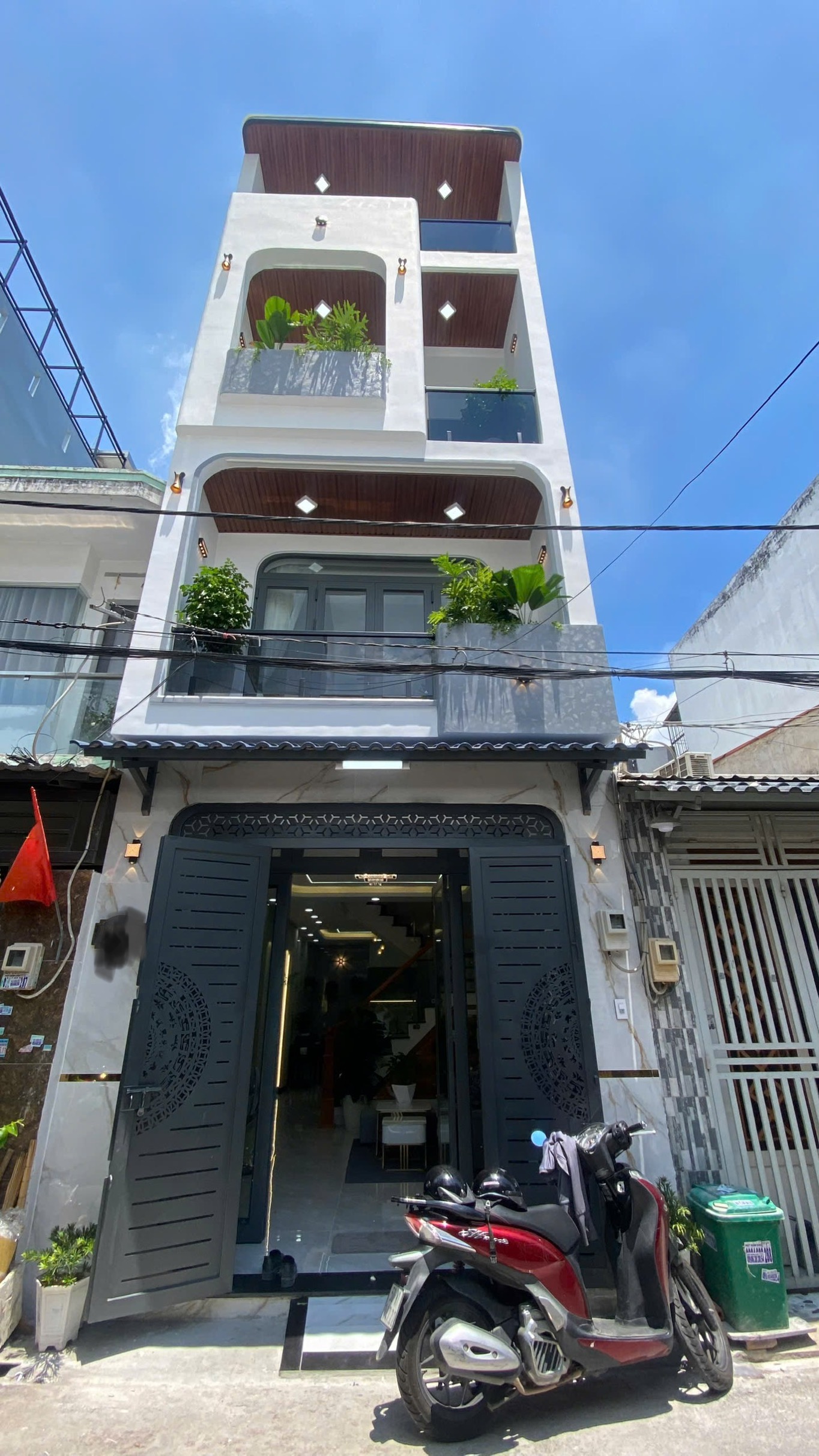 Nhà xây mới siêu đẹp giá siêu rẻ full nội thất chỉ 6T65 thích hợp an cư làm việc hoặc cho thuê