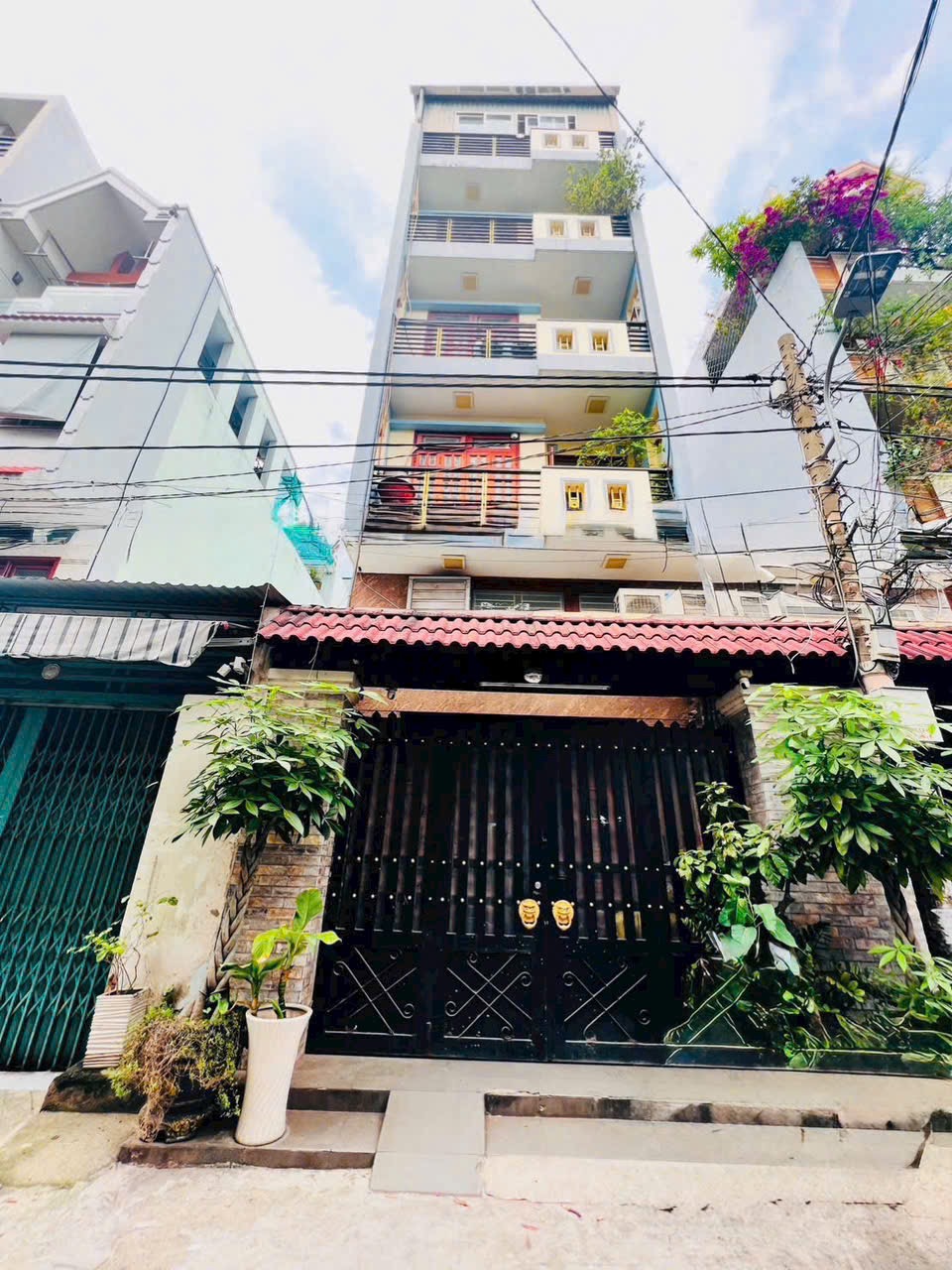 HẠ GIÁ 2 TỶ !! HẺM 6M THÔNG TÂN HƯƠNG DT 5x20M ( trệt lửng 3 lầu sân thượng ) - 12.8 TỶ