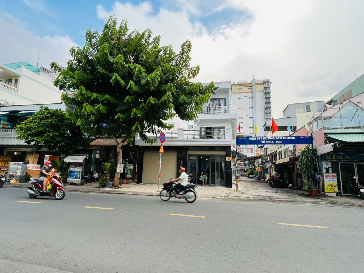 BÁN NHÀ CĂN GÓC 2 MẶT TIỀN TÂN HƯƠNG, TÂN PHÚ – VỊ TRÍ SIÊU KIM CƯƠNG 8x22M, KẾT CẤU SẴN– GIÁ 37 TỶ