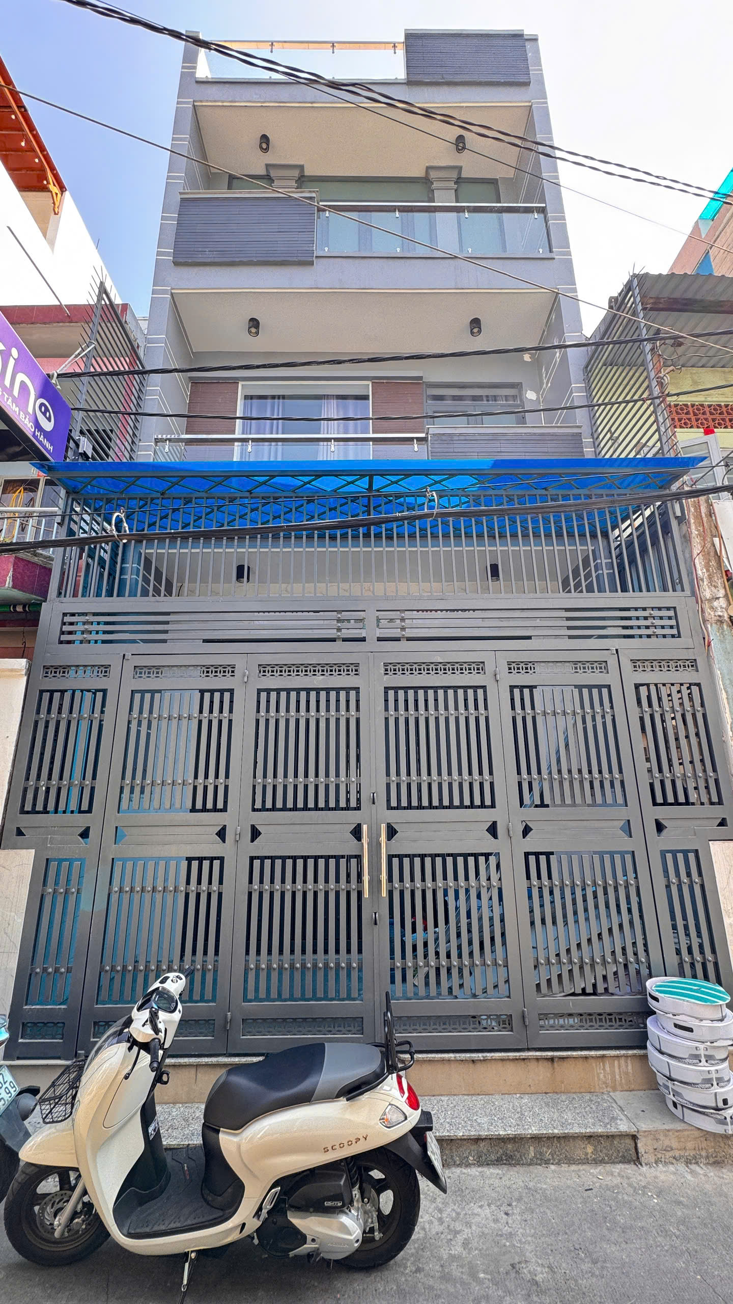 🔥 Nhà Ngang Hơn 5m – 6 Phòng Ngủ, 264m² Sàn, Trệt 2 Lầu Sân Thượng – Chỉ 9.5 Tỷ