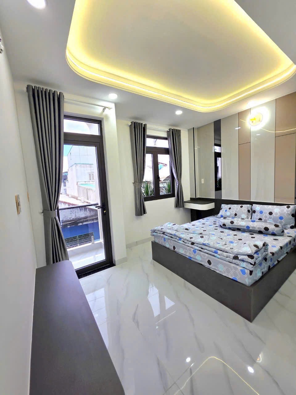 🔥Nhà giáp ngã tư 4 xã xây mới full NT chỉ 8T4 -4x14 - 4PN 5WC xe hơi ngủ trong nhà ạ 🥰