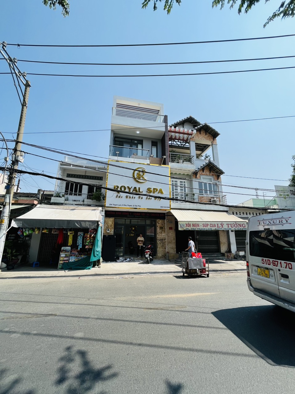 Bán nhà mặt tiền kinh doanh Thạch lam , 4.8mx18m, nhà mới 3 lầu ,giá 18.5 tỷ, P.Phú Thạnh , Quận