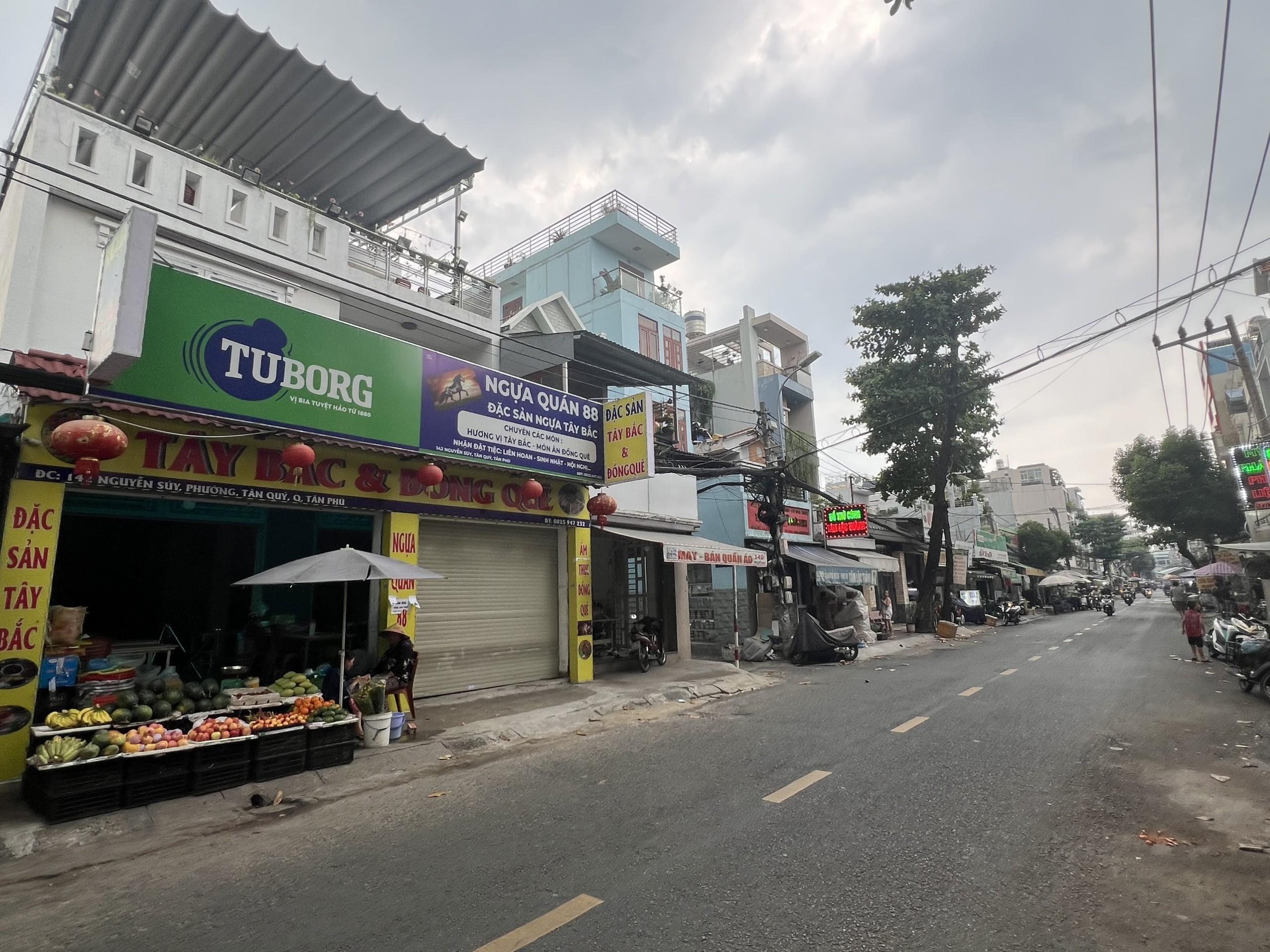 Cặp nhà MTKD Nguyễn Súy – Ngang 8m, dòng tiền sẵn!, DT: 8x20m, Cấp 4, Giá: 24.5 tỷ tl