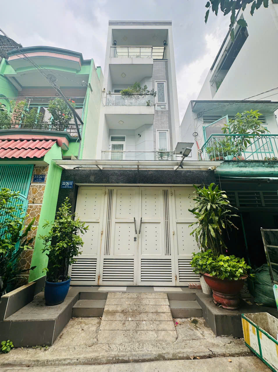 9,9 TỶ – NHÀ 3,5 TẦNG – 4X20M – HẺM 7M GÒ DẦU