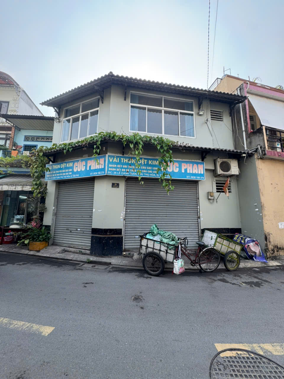 Mặt tiền khu Phú Thọ Hòa Lê Cảnh Tuân ngang khủng 7m chỉ 5.5
