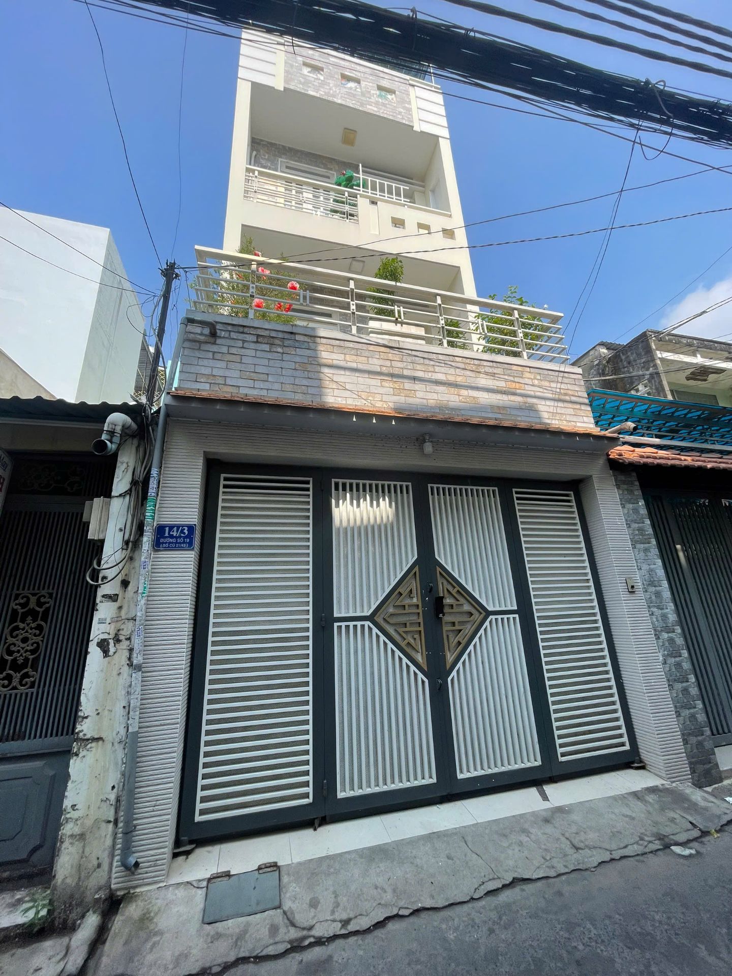 Bán Nhà Hẻm Nguyễn Quang Diêu, Tân Phú, 4mx16m, Giá 7,95 Tỷ, nhà mới đúc 3.5 Tấm