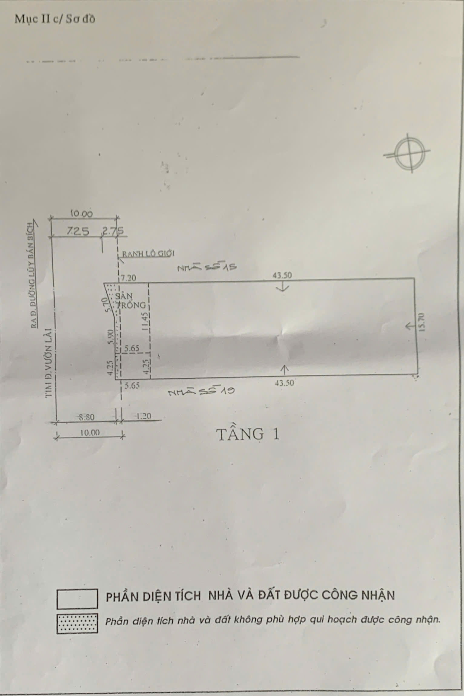 MẶT TIỀN NGANG 15,7m. 2 mặt tiền Vườn Lài, P. Phú Thọ Hoà, Tân Phú - 15,7x50m (776m2) - giá 83 tỷ