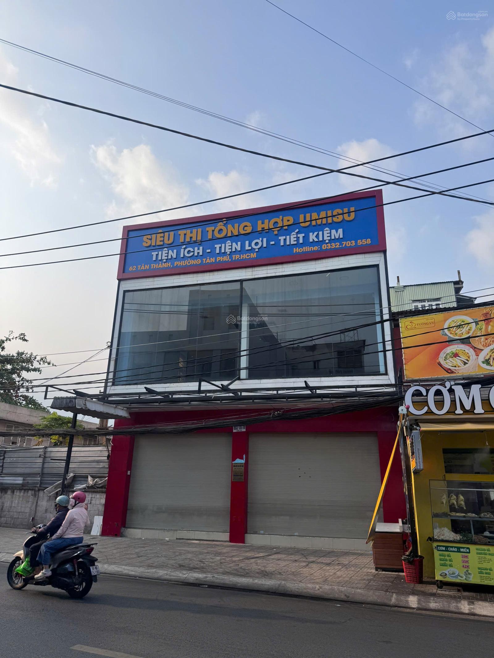 MẶT TIỀN ĐƯỜNG TÂN THÀNH GẦN ÂU CƠ, DIỆN TÍCH 9,8X19M TRỆT 1