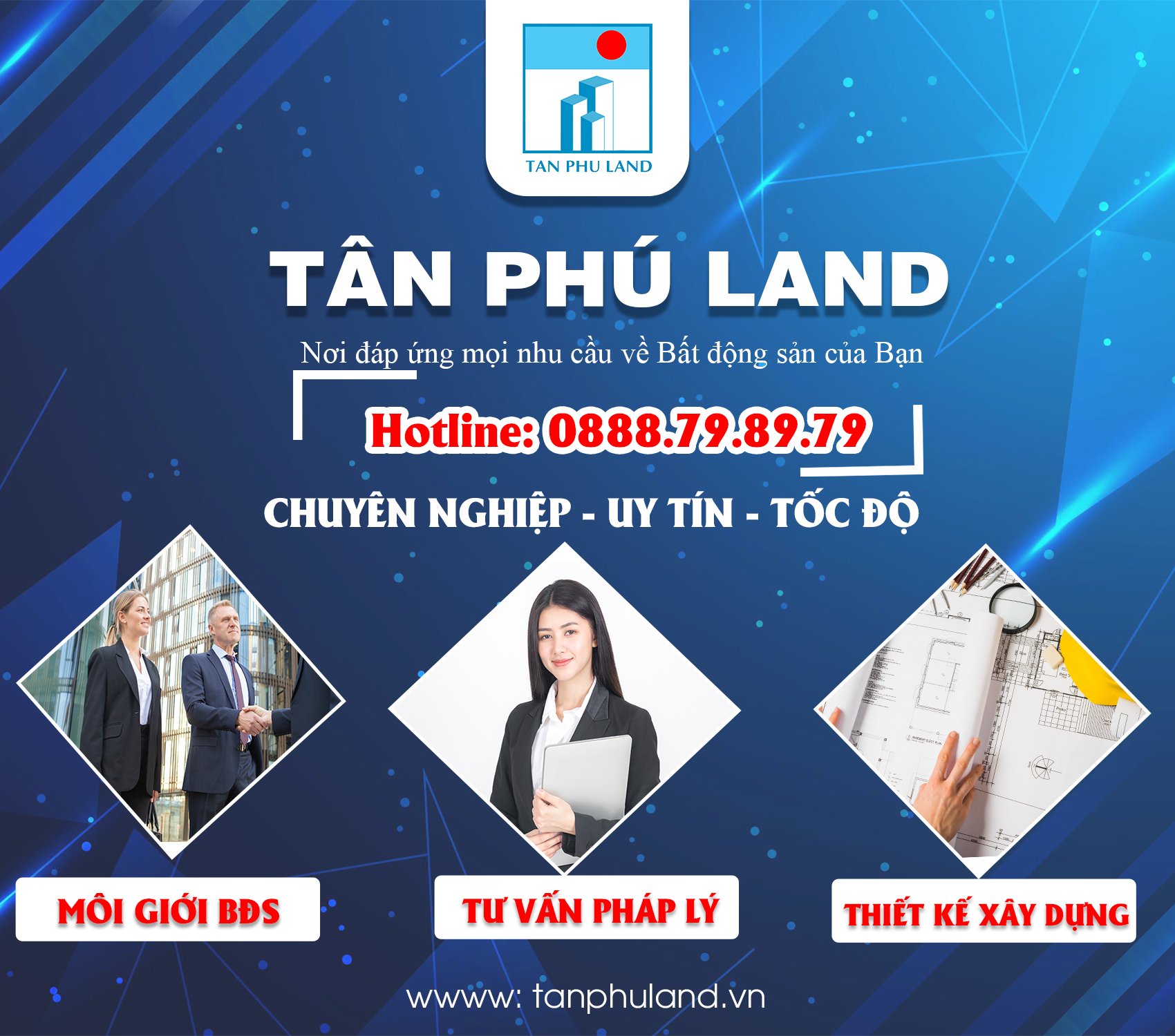 Bán Đất DT: 20x54m MT Đường Thoại Ngọc Hầu, P. Phú Thạnh, Giá: 100 tỷ
