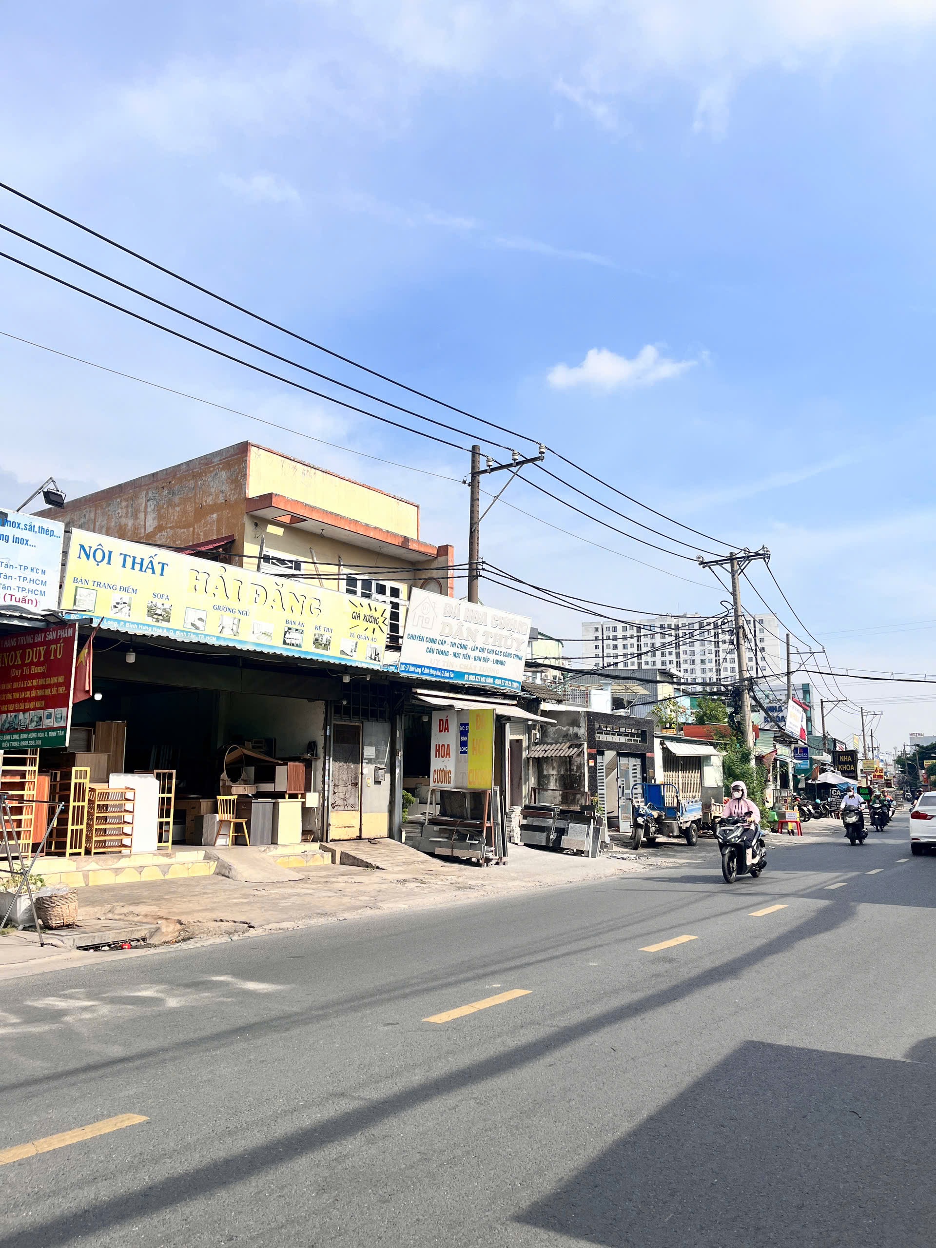 🔥 MẶT TIỀN BÌNH LONG – TÂN QUÝ – 4x48M – ĐƯỜNG NHỰA 20M – 11 TỶ TL 🔥 • Vị trí: Mặt tiền đường Bì