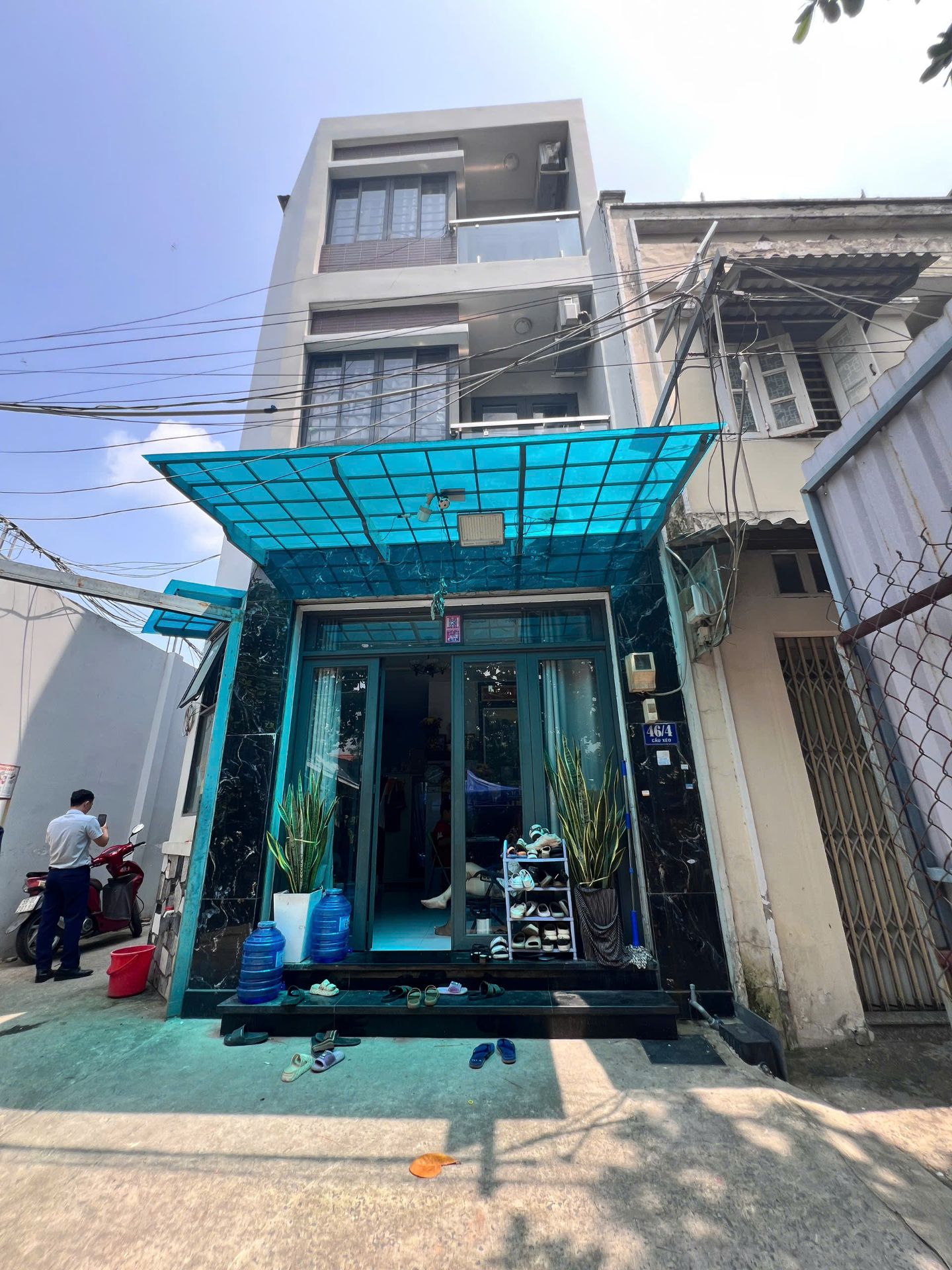 BÁN NHÀ HẺM CẦU XÉO – TÂN PHÚ-2 LẦU-DT: 4.7X9M, GIÁ: 5 TỶ TL