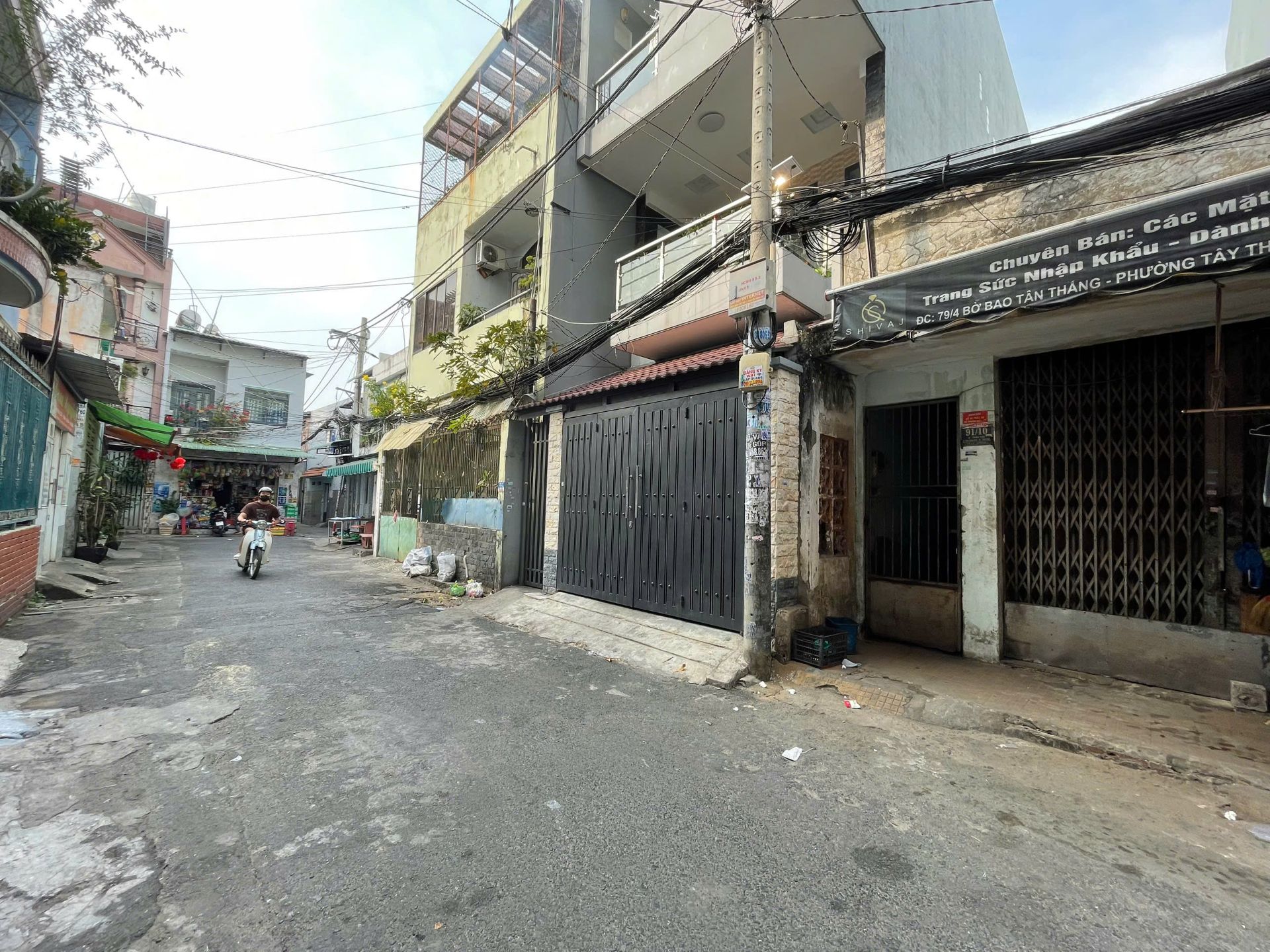 BÁN NHÀ HẺM 7M TRẦN TẤN, TÂN SƠN NHÌ, TÂN PHÚ – 4x23M – 91M² – GIÁ 7,2 TỶ